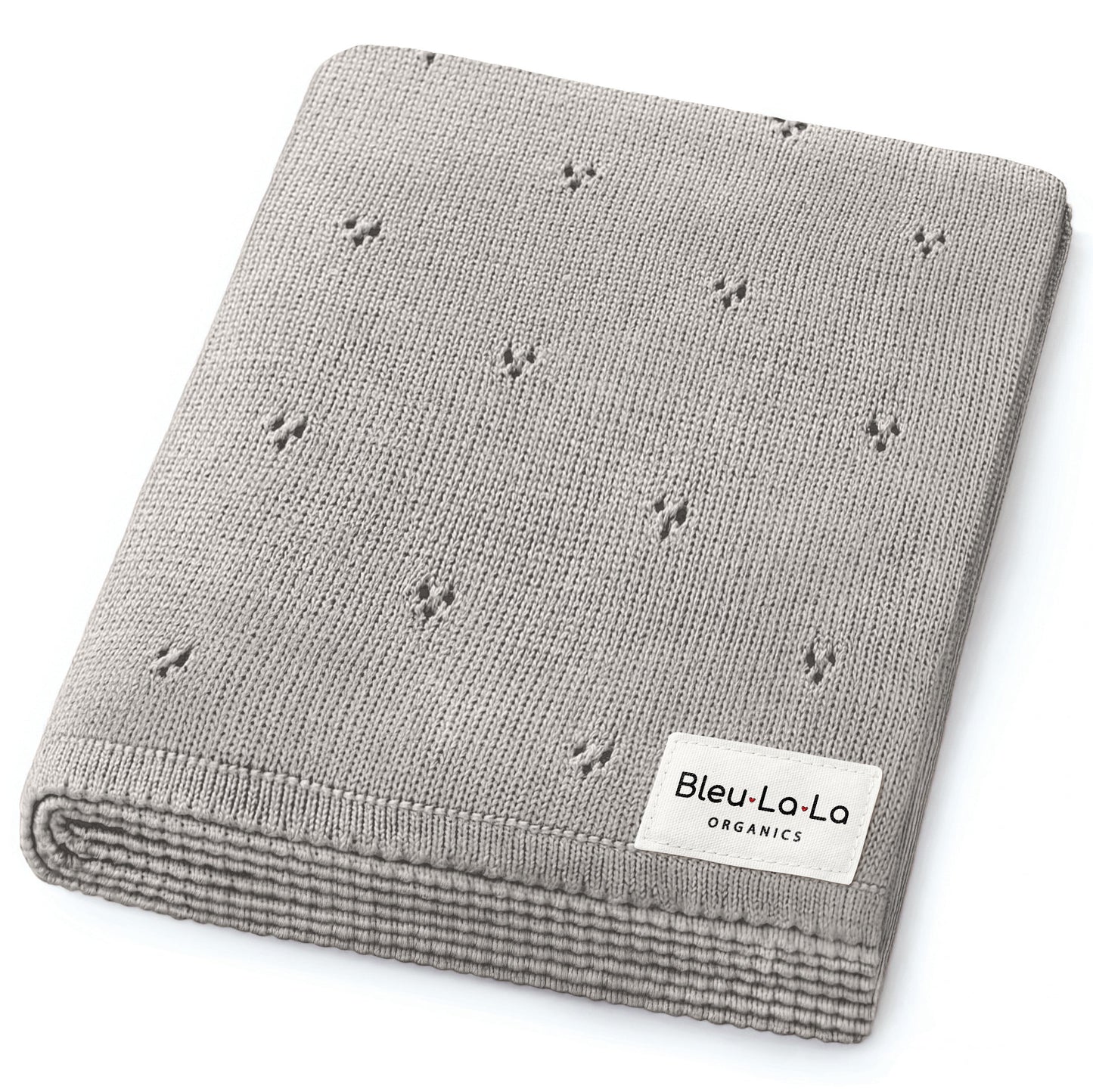 Organic Pointelle Knit Swaddle