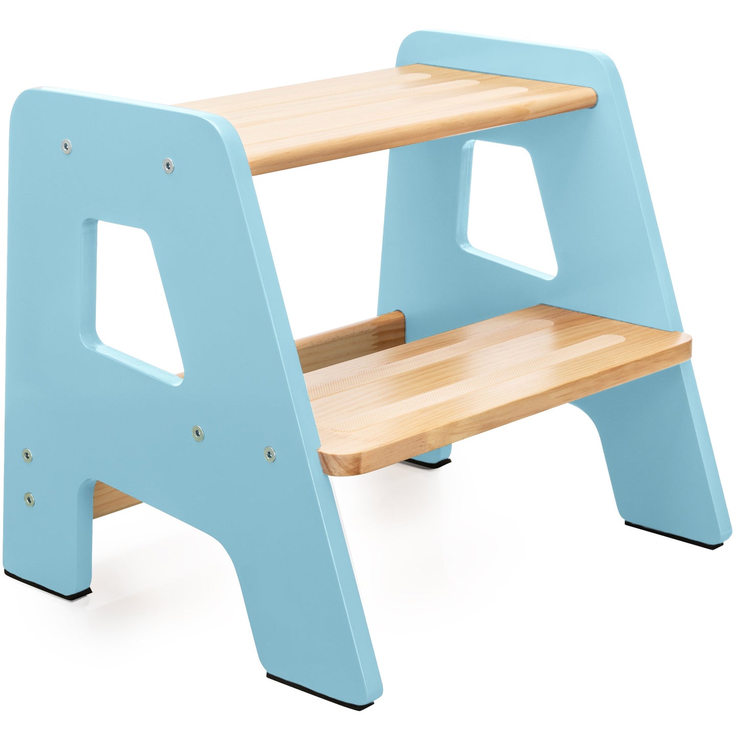 Two-Step Wood Stool