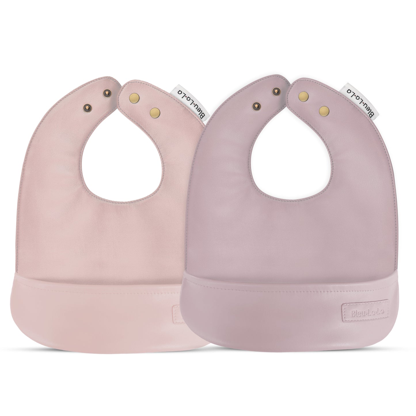 Soft Vegan Leather Bibs