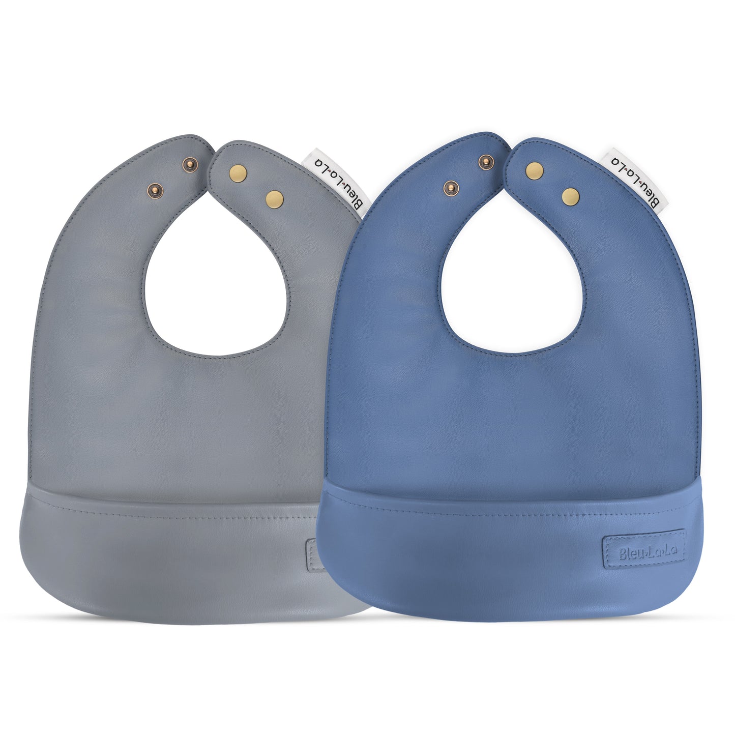 Soft Vegan Leather Bibs