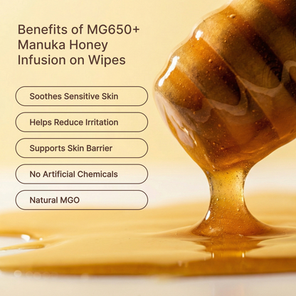 Manuka Honey Baby Wipes